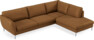Madison Lux - 3-sits soffa med divan höger - Brun