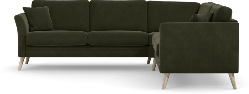 Eden - Hörnsoffa 2,5+2,5 - Grön