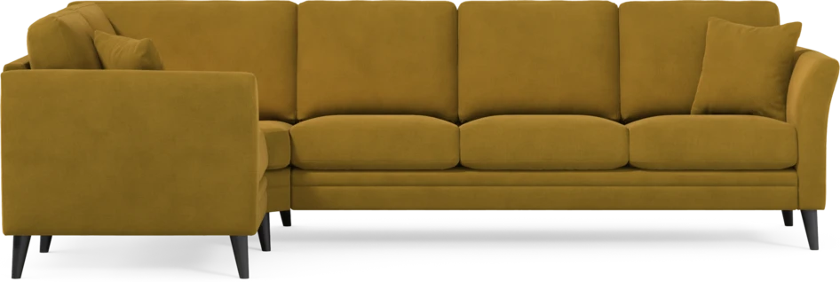 Eden - Hörnsoffa, 1+3-sits - Gul