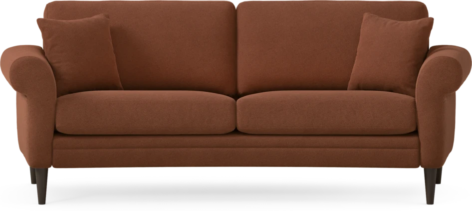 Eden - 2,5-sits soffa svängd - Orange