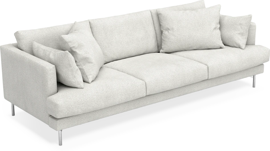 Harper - 4-sits soffa - Vit