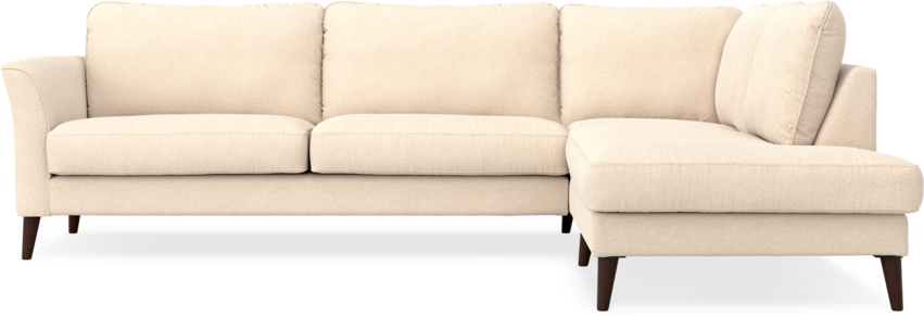 Bridge - 3-sits soffa med divan höger - Beige