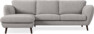 Madison Lux - 2-sits soffa med schäslong vänster - Beige