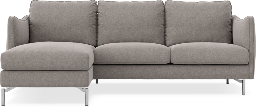 Madison Lux - 2-sits soffa med schäslong vänster - Beige