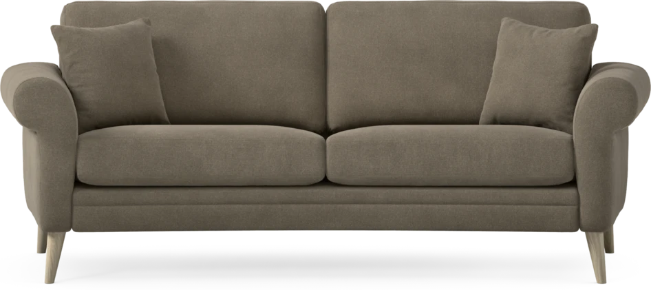 Eden - 2,5-sits soffa svängd - Beige