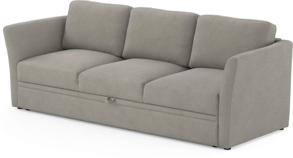 Öland - Bäddsoffa 3-sits, längsbäddad - Grå