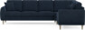 Eden - Hörnsoffa, 3+2-sits - Blå