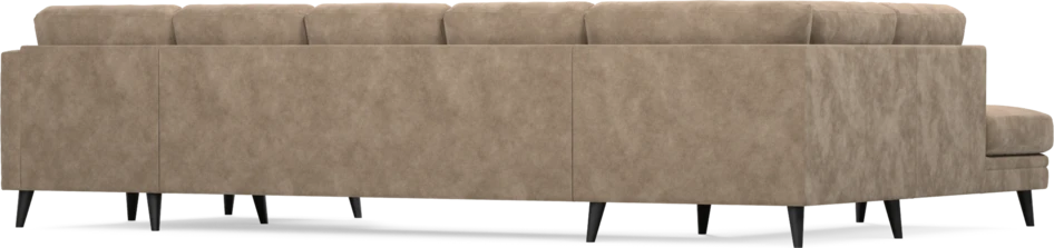 Eden - 3-sits soffa med divan vänster och schäslong höger - Beige