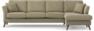 Eden - 3-sits soffa med schäslong - Beige