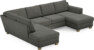 Friday - 3-sits soffa med divan vänster och schäslong höger - Grå