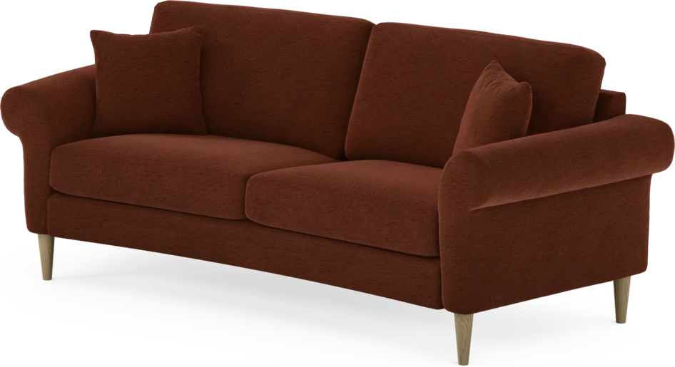 Eden - 2,5-sits soffa svängd - Orange