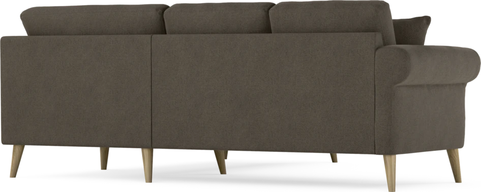 Eden - Hörnsoffa, 2+2-sits - Brun