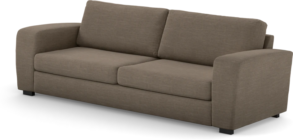 Friday - 3-sits soffa - Brun