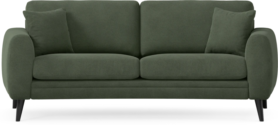 Eden - 2,5-sits soffa svängd - Grön