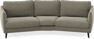 Madison - 3-sits soffa svängd, 90 cm - Grön