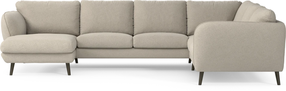 Madison Lux - Hörnsoffa med schäslong vänster - Beige