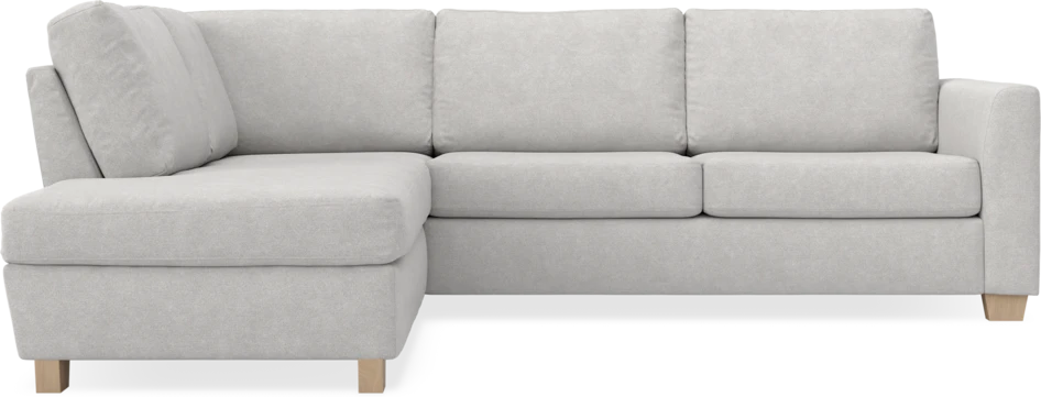 Friday - 2,5-sits soffa med divan vänster - Grå