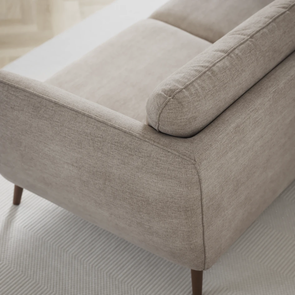Madison - 2-sits soffa med divan vänster och schäslong höger - Beige