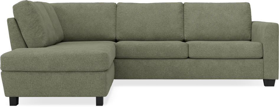 Friday - 2,5-sits soffa med divan vänster - Vit