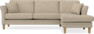 Eden - 2,5-sits soffa med schäslong - Beige