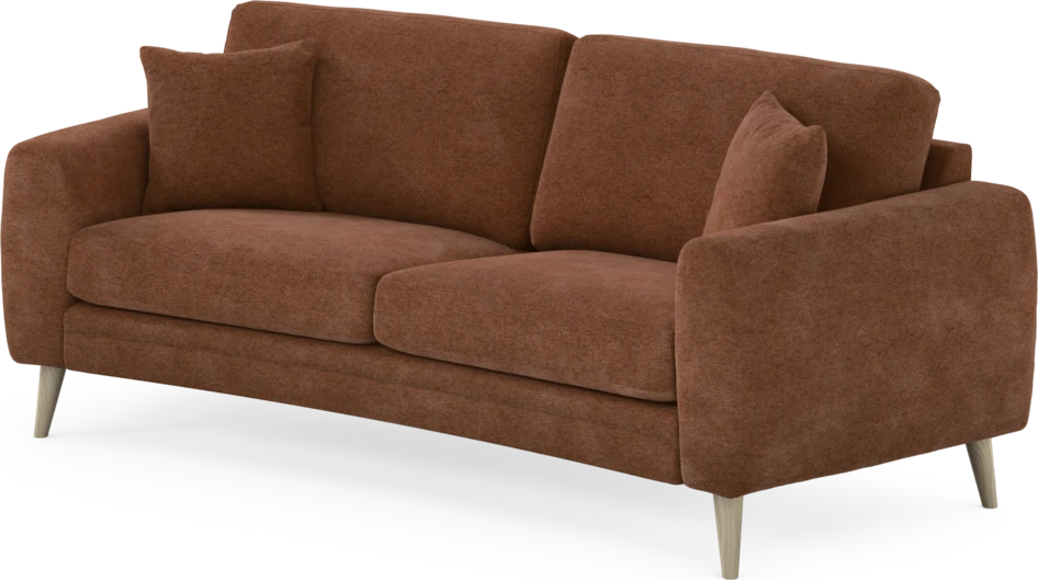 Eden - 2,5-sits soffa svängd - Orange