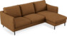 Madison - 2-sits soffa med schäslong höger - Brun