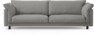 Cherrie - 4-sits soffa, fast klädsel - Grå
