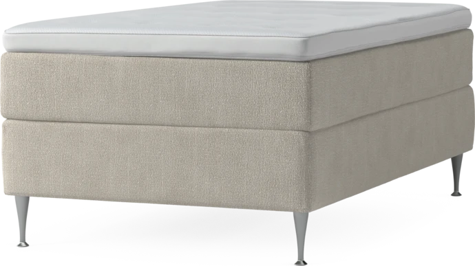 Delux Dream, Kontinentalsäng, enkelsäng 120 cm med bäddmadrass och sängben