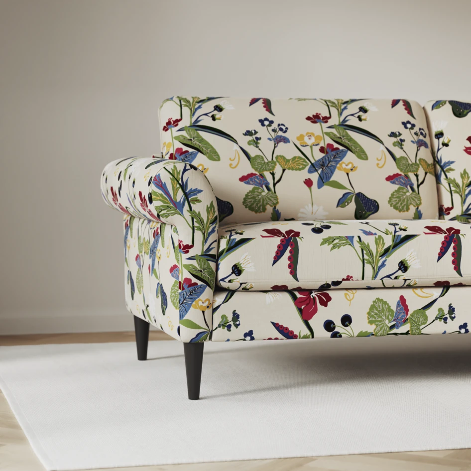 Bridge - Hörnsoffa, 2+3-sits - Flerfärgad