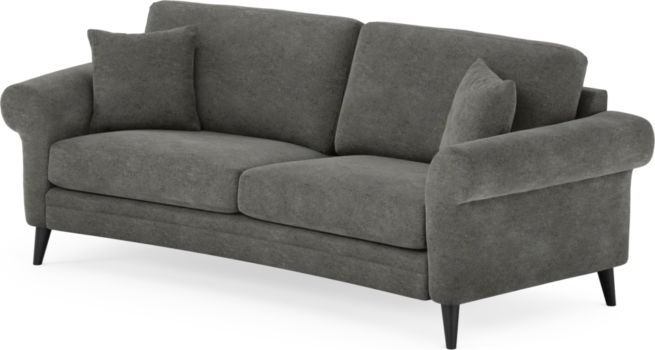 Eden - 2,5-sits soffa svängd - Grå