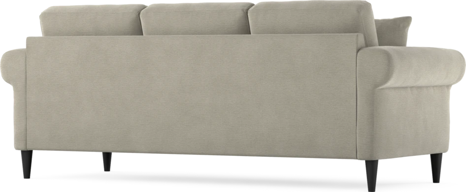 Eden - 3-sits soffa - Brun