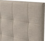Delux Trensad - Sänggavel, 90-210 cm - Beige