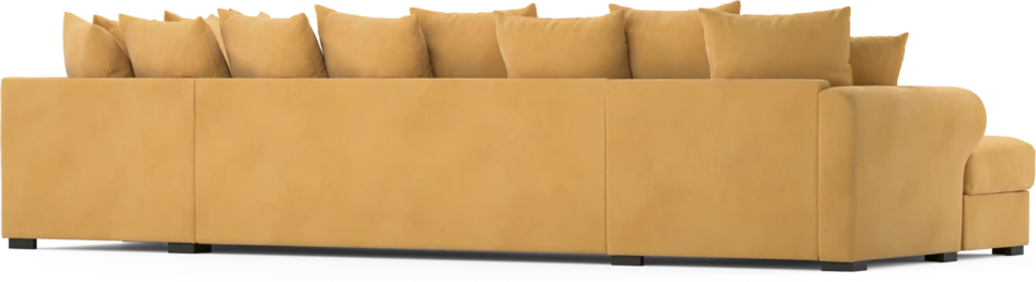 Town - 3-sits soffa med divan höger och schäslong vänster - Gul