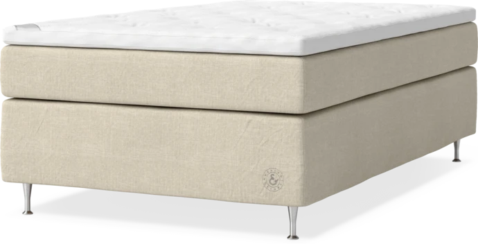 Cape Farewell Comfort, Kontinentalsäng, enkelsäng med bäddmadrass och sängben