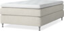 Delux Sense - Kontinentalsäng, enkelsäng 120 cm med bäddmadrass - Beige