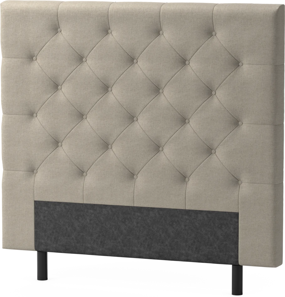 Delux Pikerad - Sänggavel, 90-210 cm - Beige