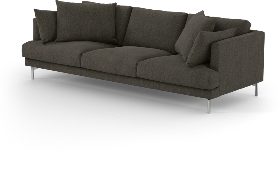 Harper - 4-sits soffa - Brun