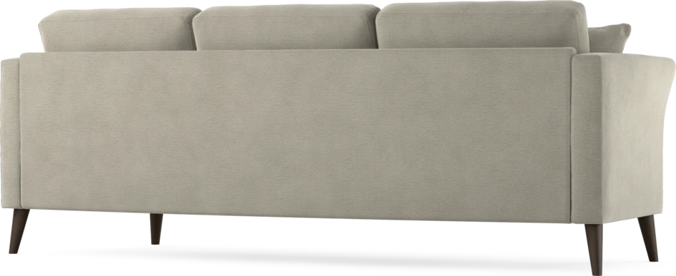 Eden - 3-sits soffa svängd - Brun