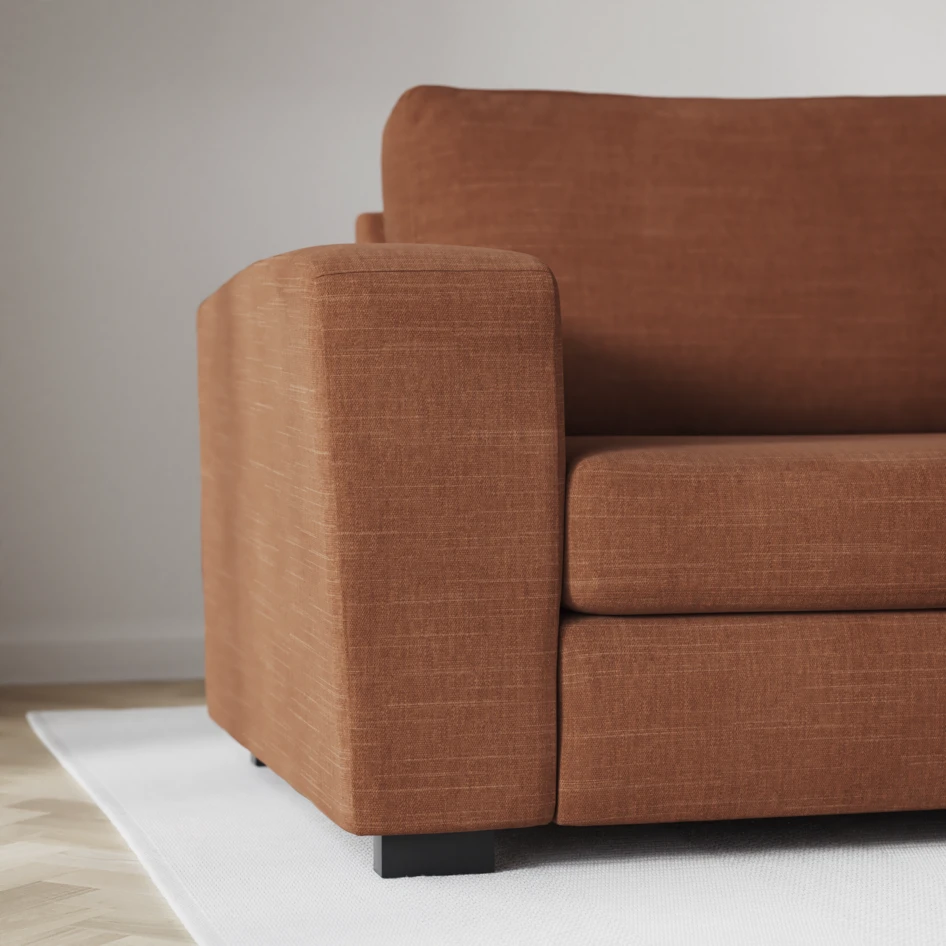 Friday - 3-sits soffa - Orange
