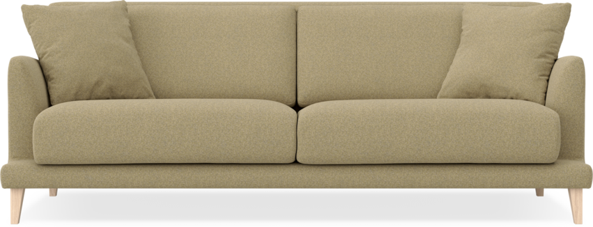 Macy Lux - 3-sits soffa - Gul