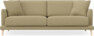 Macy Lux - 3-sits soffa - Gul