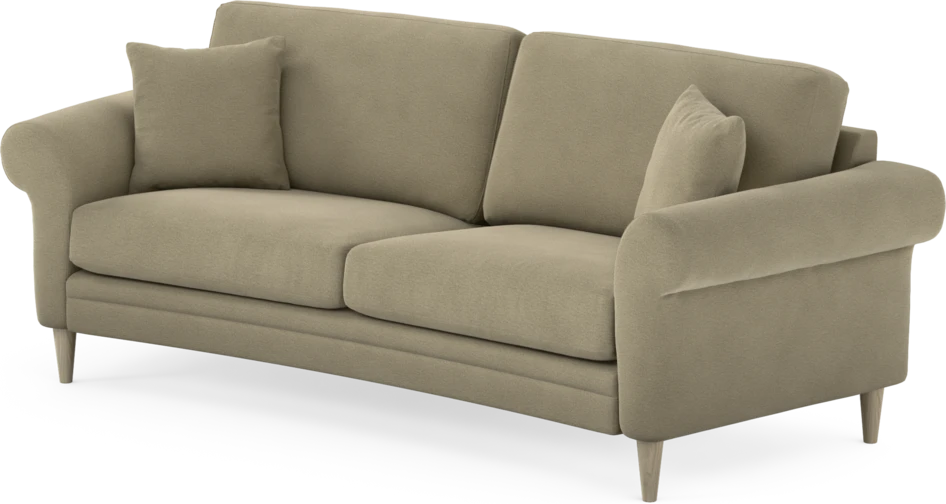 Eden - 2,5-sits soffa svängd - Beige