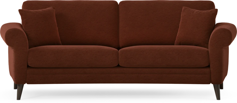 Eden - 2,5-sits soffa svängd - Orange