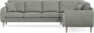 Eden - Hörnsoffa, 3+2-sits - Grå