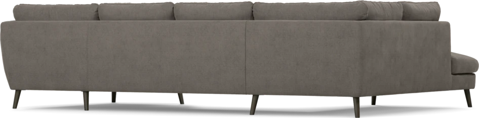 Madison - 2-sits soffa med divan vänster och schäslong höger - Brun