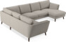 Madison Lux - Hörnsoffa med schäslong höger - Beige