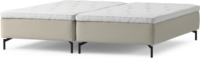 Delux Sense, Ramsäng, dubbelsäng med bäddmadrass och sängben