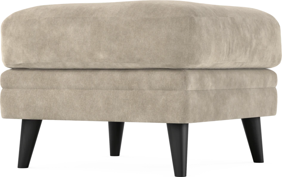 Eden - Fotpall - Beige