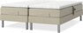 Roma Family - Ställbar säng, dubbelsäng med bäddmadrass, B 160-180 - Beige