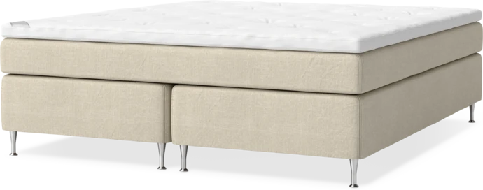 Cape Farewell, Kontinentalsäng, dubbelsäng med bäddmadrass och sängben